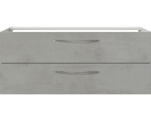 Waschtischunterschrank mit zwei Schubladen