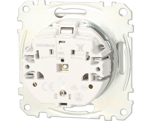 Rückansicht eines Lichtschalters zur Elektroinstallation