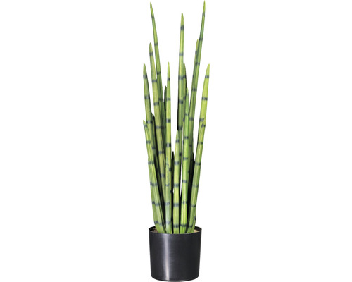 Kunstpflanze Sanserveria H 100 cm grün Sansevieria Pflanze im Topf