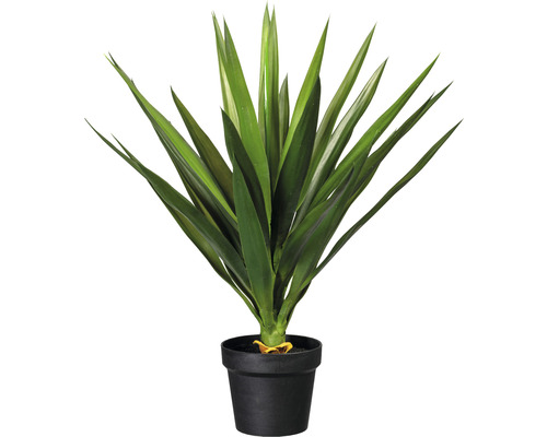 Kunstpflanze Yucca Höhe: 70 cm grün