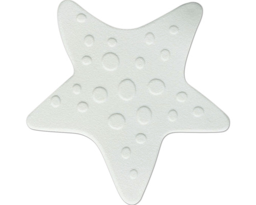 Anti-Rutsch-Sticker Asterie 13 x 13 cm weiß 5 Stück