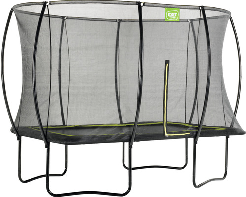 Rechteckiges Gartentrampolin mit Sicherheitsnetz
