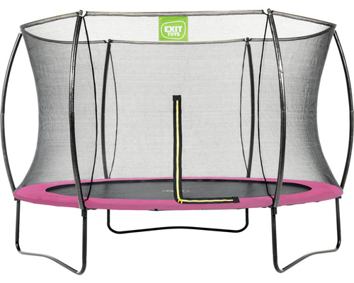 Trampolin mit Sicherheitsnetz und Rahmenpolsterung