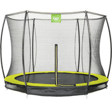Rundes Gartentrampolin mit Sicherheitsnetz