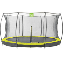 Rundes Gartentrampolin mit Sicherheitsnetz