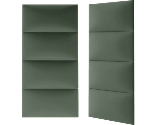 Zwei Schallschutzplatten mit rechteckigen Formen