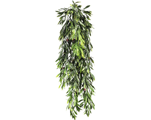 Kunstpflanze Olivenblatthänger Höhe: 85 cm grün