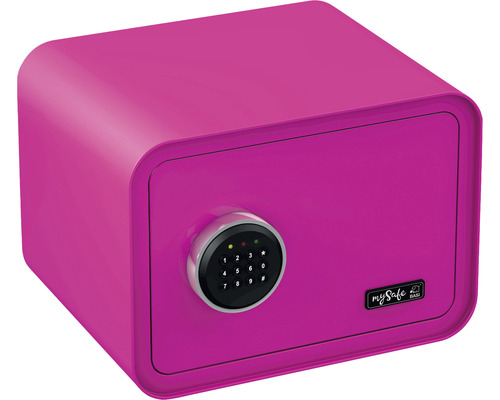 Möbeltresor Basi mySafe 350 pink mit Elektronikschloss