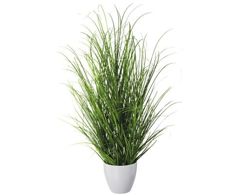 Kunstpflanze Grasbusch im Topf Höhe: 75 cm grün
