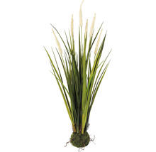 Kunstpflanze Miscanthus schmal Höhe: 63 cm grün
