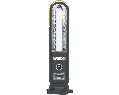 Starthilfe Jumpstarter Worx mit LED Leuchte WX852.1 12 V Worx Logo Arbeitsleuchte mit LED-Leuchtmittel