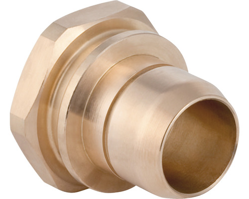 GEBERIT PushFit Übergangsstück auf Verteiler 28 mm x 3/4 Zoll IG 653.432.00.1 Messing Schlauchverschraubung