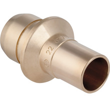Rohrverbinder aus Metall mit 22 Millimeter Durchmesser