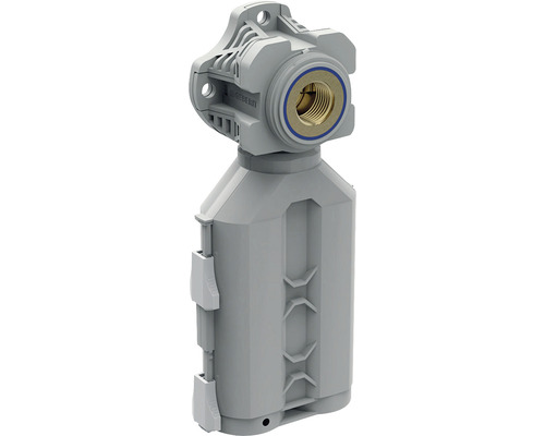 GEBERIT PushFit Doppelanschlussdose 90 ° 1/2 Zoll IG x 25 mm x 25 mm 650.489.00.3 Geberit Wasseranschlussdose für UP-Spülkästen