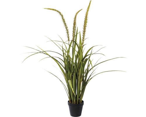 Kunstpflanze Miscanthus Höhe: 90 cm grün
