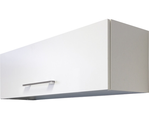 Flex Well Klapphängeschrank Varo BxTxH 100 x 32 x 32 cm weiß matt zerlegt 00010999 Hängeschrank mit Griff