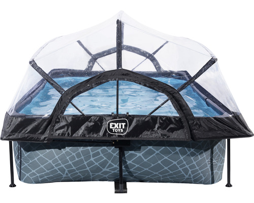 Schwimmbad mit Überdachung