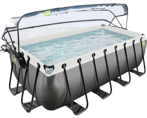 Frame-Pool mit Überdachung