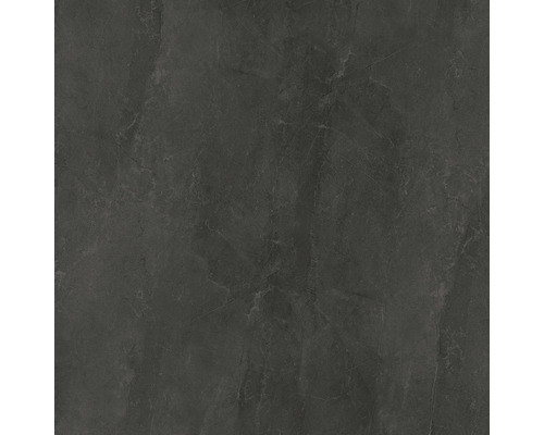 Dunkelgraue Bodenfliese mit Steinoptik
