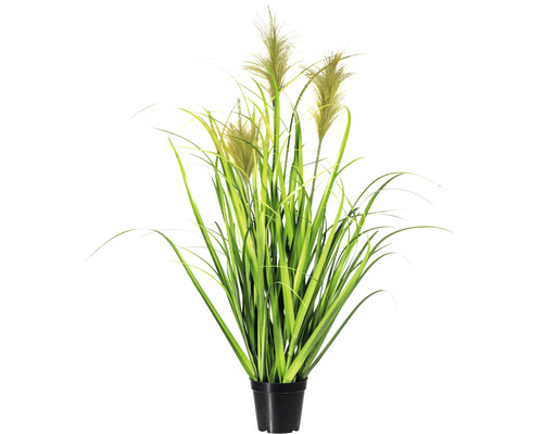 Kunstpflanze Chinaschilf Höhe: 90 cm grün