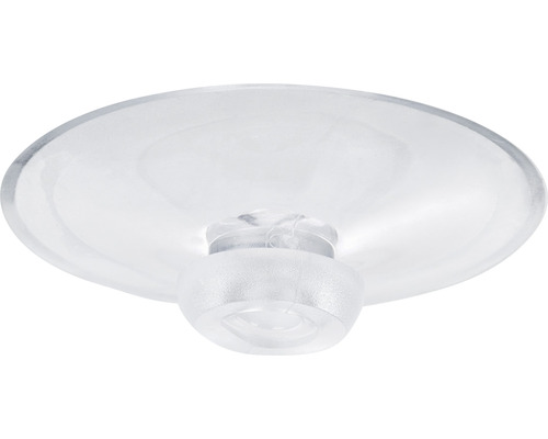 Durchsichtiger Saugknopf