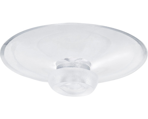 Durchsichtiger Saugknopf