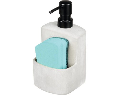 Seifenspender mit Schwammhalterung