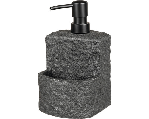 Seifenspender aus Stein mit Halterung