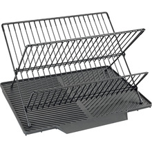 Abtropfgestell aus Metall mit Abtropfschale