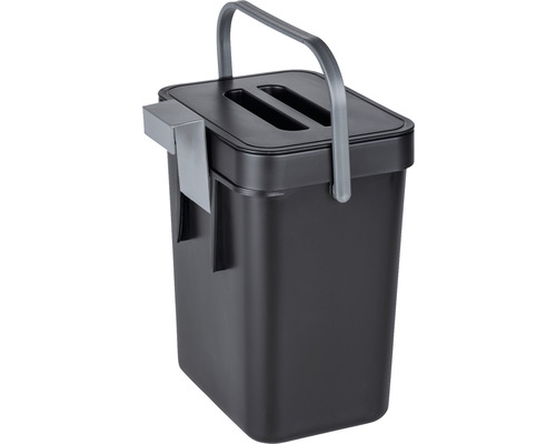 Abfalleimer mit Deckel und Tragegriff