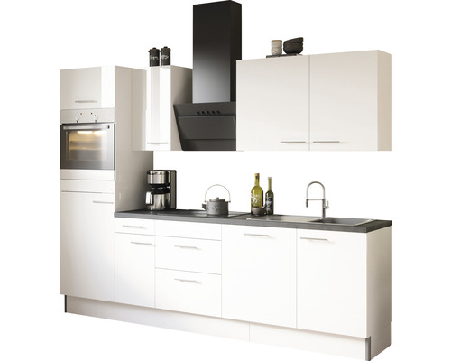 Optifit Küchenzeile mit Geräten Rurik986 270 cm | HORNBACH