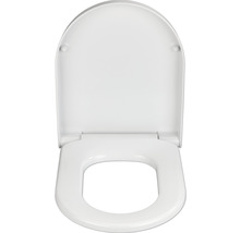 Toilettendeckel aus Kunststoff, eckig