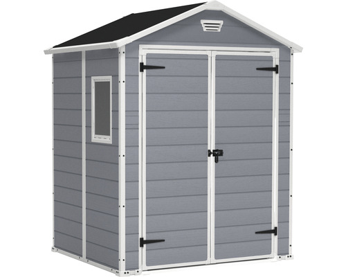 Gartenschuppen mit Doppeltür und Fenster