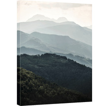 Leinwandbild mit Berglandschaft