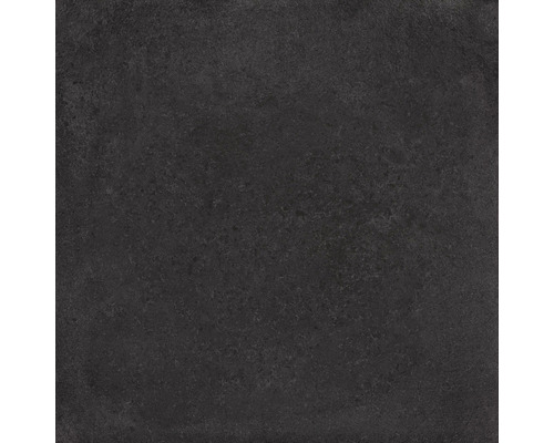 Feinsteinzeug Wand- und Bodenfliese Bern 60 x 60 x 0,95 cm schwarz
