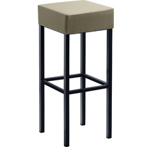 Barstuhl Mayer Sitzmöbel 1123 34 x 34 x 82 cm Stahl schwarz/taupe