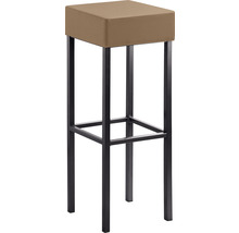 Barstuhl Mayer Sitzmöbel 1136 34 x 34 x 92 cm Stahl schwarz/hellbraun