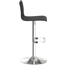 Barhocker mit Fußstütze und Metallsockel