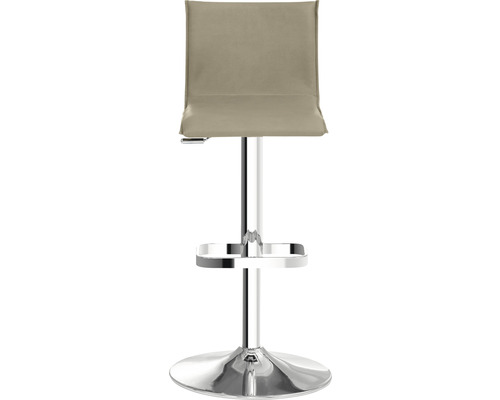 Barhocker mit Fußstütze und Bezug