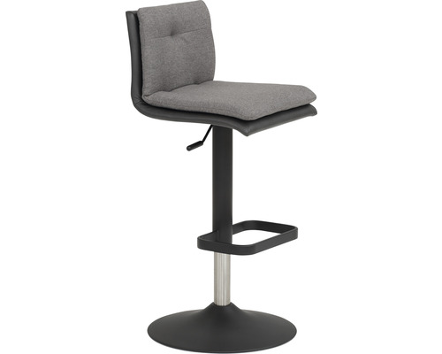 Höhenverstellbarer Barhocker mit Fußstütze
