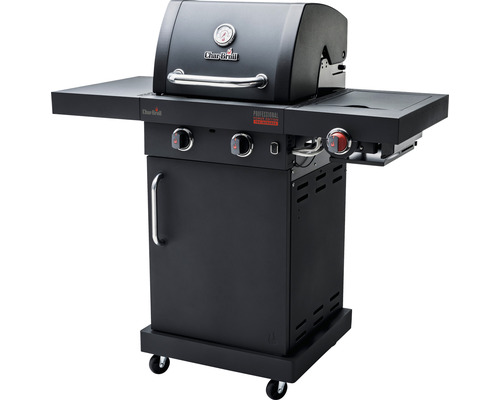 Char-Broil Gasgrill mit zwei Brennern, Seitenablagen und Rollen