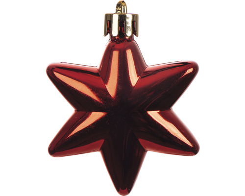 Sternförmiger Christbaumschmuck