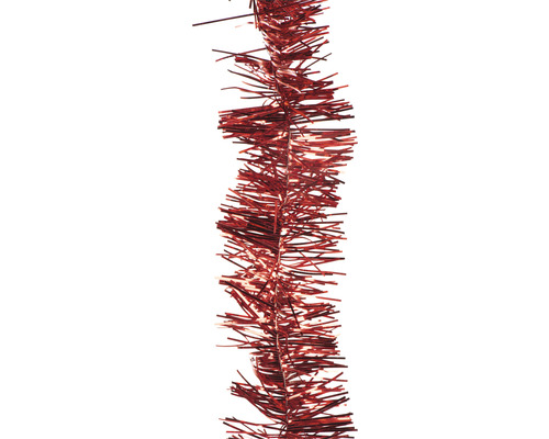 Rote Lametta Girlande