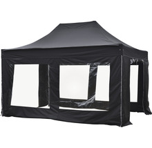 Faltpavillon bellavista - Home & Garden® 4,5 x 3 x 3,40 m rechteckig schwarz