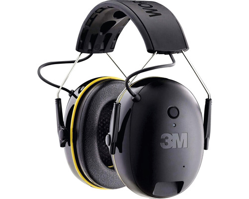 Gehörschutz 3M™ Worktunes 90543E schwarz mit Bluetooth