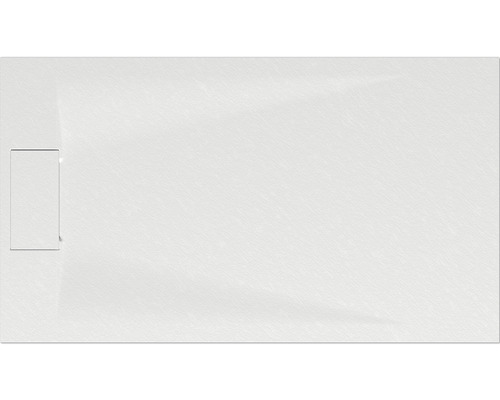 Duschwanne BREUER Lite Line 100 x 80 x 2,6 cm weiß matt strukturiert 1939011000021