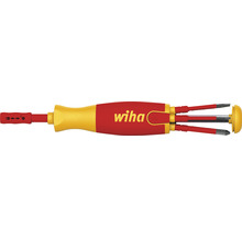 Wiha Logo Mehrfachschraubendreher mit verschiedenen Bits