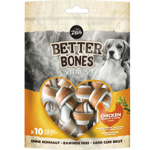 Hundesnack Zeus BetterBones Kleine Knochen Hühnchen mit Thymian 7,5 cm 10 Stück 219 g Kauartikel-thumb-0
