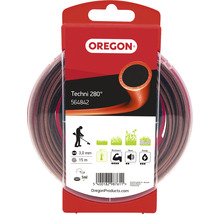 Trimmerfaden Oregon Techni 280° 3,0 mm x 15 m, nylon