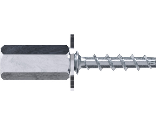 Betonschraube Schraubanker Tox Sumo Max 1 IM 6x35 mm verzinkt 50 Stück Schraube mit Sechskantkopf